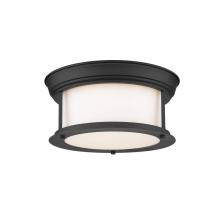 Z-Lite 2011F10-MB - 2 Light Flush