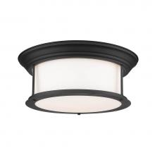 Z-Lite 2011F16-MB - 3 Light Flush