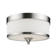 Z-Lite 308F-BN - 3 Light Flush