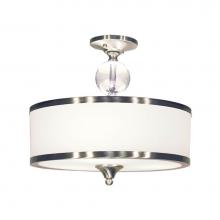 Z-Lite 308SF-BN - 3 Light Semi Flush
