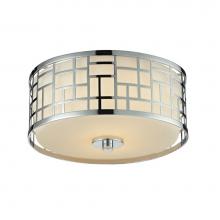 Z-Lite 328F12-CH - 2 Light Flush