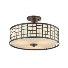 Z-Lite 329-SF16-BRZ - 3 Light Semi Flush