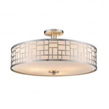 Z-Lite 330-SF20-BN - 3 Light Semi Flush