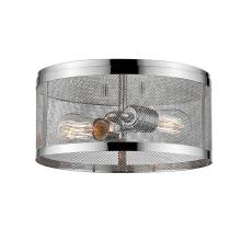 Z-Lite 331F12-CH - 2 Light Flush