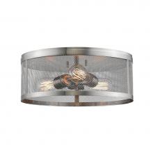 Z-Lite 331F14-BN - 3 Light Flush