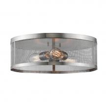 Z-Lite 331F18-BN - 3 Light Flush