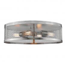 Z-Lite 331F21-BN - 4 Light Flush