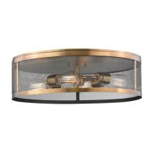 Z-Lite 331F21-NB - 4 Light Flush