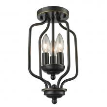 Z-Lite 414-14 - 3 Light Flush