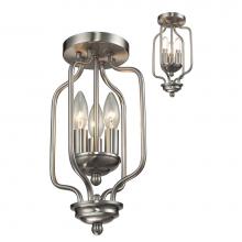 Z-Lite 434-14-BN - 3 Light Flush