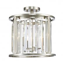 Z-Lite 439SF14-BN - 3 Light Semi Flush