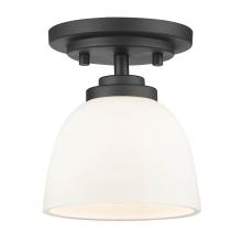 Z-Lite 443F1-BRZ - 1 Light Flush