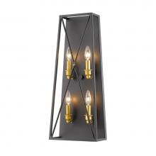 Z-Lite 447-4S-BZGD - 4 Light Wall