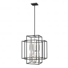 Z-Lite 454-28BK-BN - 8 Light