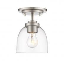 Z-Lite 460F1-BN - 1 Light Flush