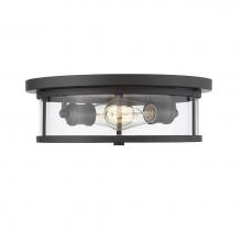 Z-Lite 462F14-BRZ - 2 Light Flush