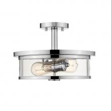 Z-Lite 462SF14-CH - 2 Light Semi Flush