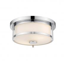 Z-Lite 465F11-CH - 2 Light Flush