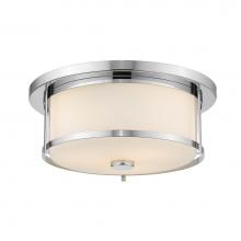 Z-Lite 465F14-CH - 2 Light Flush