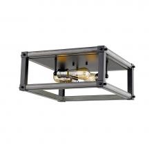 Z-Lite 472F3S-ABB - 3 Light Flush