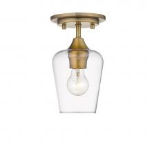 Z-Lite 473F1-OBR - 1 Light Flush