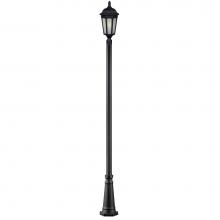 Z-Lite 508PHB-519P-BK - 1 Light Outdoor Post