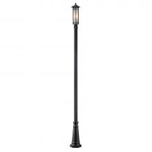 Z-Lite 529PHM-519P-BK - Outdoor Post