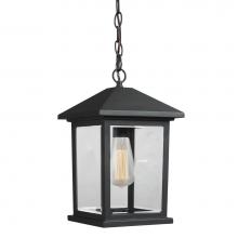 Z-Lite 531CHM-BK - 1 Light Outdoor Chain