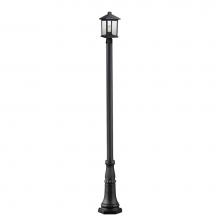 Z-Lite 531PHMR-518P-BK - 1 Light Outdoor Post