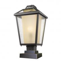 Z-Lite 532PHBS-SQPM-ORB - 1 Light Outdoor Pier Mount