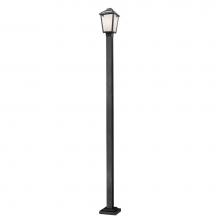 Z-Lite 532PHMS-536P-BK - 1 Light Outdoor Post