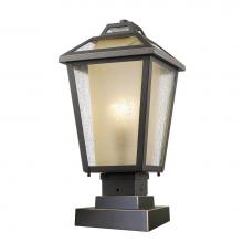 Z-Lite 532PHMS-SQPM-ORB - 1 Light Outdoor Pier Mount