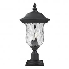 Z-Lite 533PHB-533PM-BK - Outdoor Post Mount