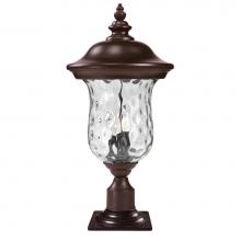 Z-Lite 533PHB-533PM-RBRZ - Outdoor Post Mount