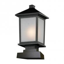 Z-Lite 537PHM-SQPM-BK - Outdoor Post