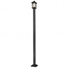 Z-Lite 538PHM-536P-BK - Outdoor Post
