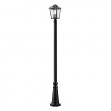 Z-Lite 539PHMR-519P-BK - 3 Light Outdoor Post