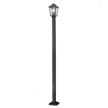 Z-Lite 539PHMS-536P-BK - 3 Light Outdoor Post