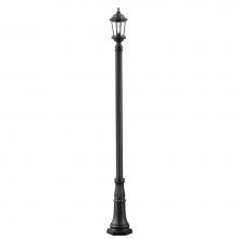 Z-Lite 540PHM-518P-BK - 1 Light Outdoor Post