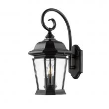 Z-Lite 541B-BK - 3 Light Outdoor Wall