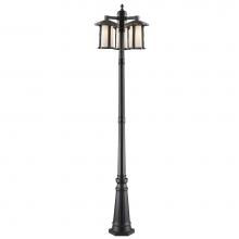 Z-Lite 542MP3-BK - 3 Light Outdoor Post