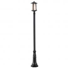 Z-Lite 542PHB-518P-BK - 1 Light Outdoor Post