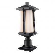 Z-Lite 542PHB-533PM-BK - 1 Light Outdoor Pier Mount