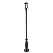 Z-Lite 542PHM-518P-BK - 1 Light Outdoor Post