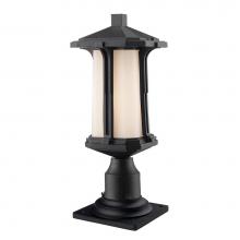 Z-Lite 542PHM-533PM-BK - 1 Light Outdoor Pier Mount