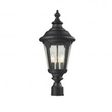 Z-Lite 545PHM-BK - Outdoor Post