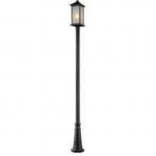 Z-Lite 547PHBR-519P-BK - Outdoor Post