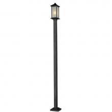 Z-Lite 547PHM-536P-BK - Outdoor Post