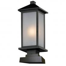 Z-Lite 547PHM-SQPM-BK - Outdoor Pier