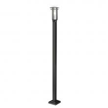 Z-Lite 549PHM-536P-BK - Outdoor Post